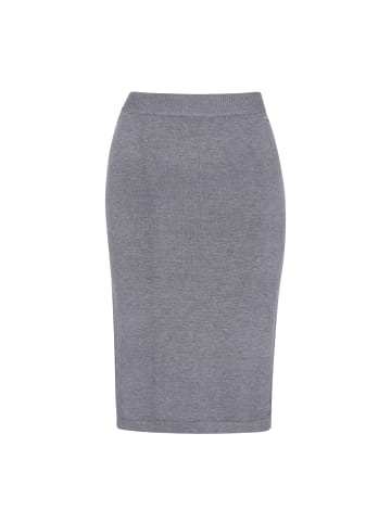 DreiMaster Klassik Skirt in grey melange