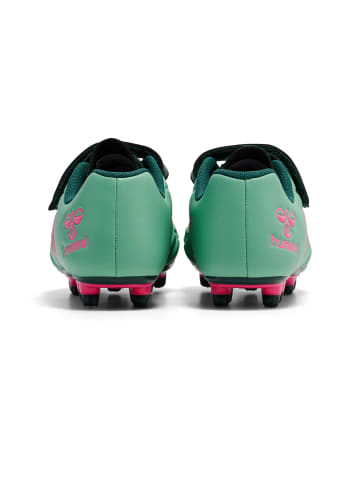 Hummel Klettverschluss Fußball Schuh Top Star in JUNE BUG/PINK FLAMBE