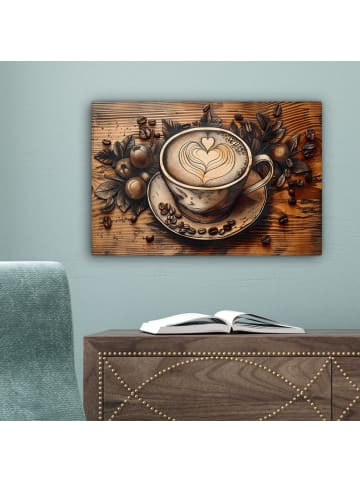 MuchoWow Leinwand bilder Kaffee (BxH)