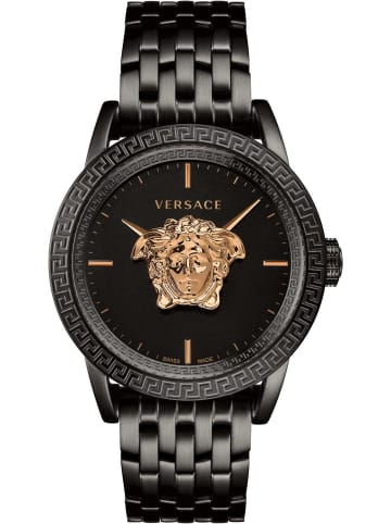 Versace Schweizer Uhr Palazzo Empire Schwarz in schwarz