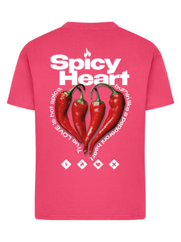 Mister Tee T-Shirts in hibiskuspink