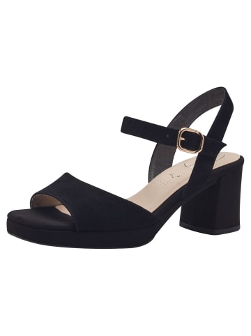 Tamaris COMFORT Sandalette in BLACK SUEDE