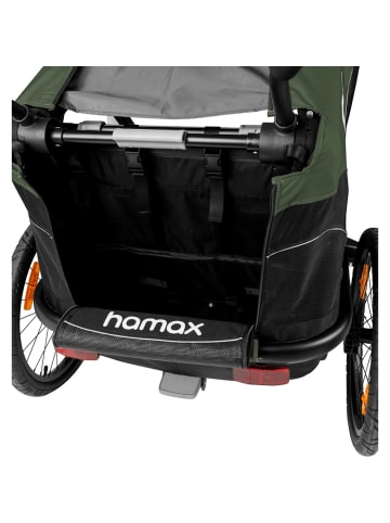 Hamax Hamax Outback Fahrradanhänger für 2 Kinder - Farbe: Rot / Schwarz