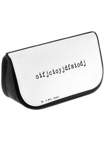 Mr. & Mrs. Panda Kulturbeutel Bär Vermissen mit Spruch in Weiß