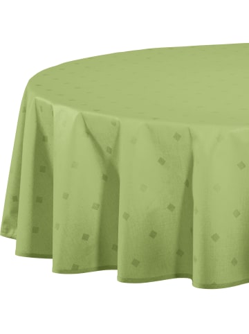 Erwin Müller Baumwollmischung Tischdecke Neuss in grün