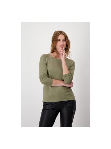 monari Langarmshirt in green tea