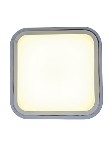 näve LED Deckenleuchte "PALERMO" in blau - (L)33 cm x (B)33 cm x (H)8.5 cm - EEK G