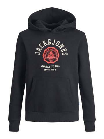 JACK & JONES Junior Kapuzen-Sweatshirt in black