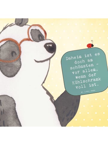 Mr. & Mrs. Panda Flaschenuntersetzer Spruch Geborgenheit im Zuha... in Meeresbrise