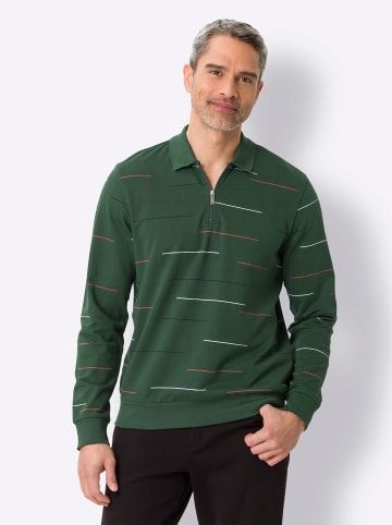 Sieh an! Sweatshirt in moos-bedruckt