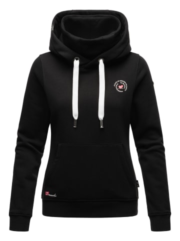 Marikoo Kapuzensweatshirt Chihiroo in Black