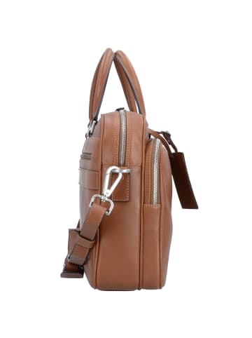 PICARD Authentic Aktentasche Leder 38 cm Laptopfach cognac
