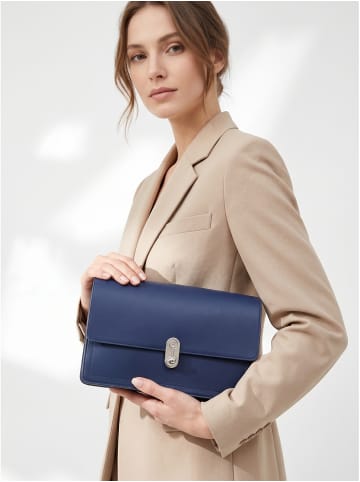 Bruno Magli Schultertasche in BLU
