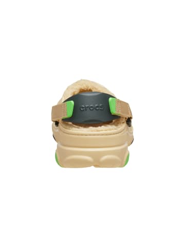 Crocs All-Terrain-Clack-Schuh mit Futter Beige