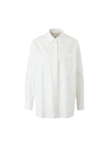 S.OLIVER RED LABEL Langarmbluse in creme