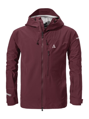 Schöffel Jacke "3L Jacket Pizac M" in dark burgundy