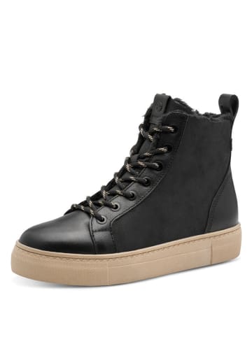 Tamaris Schnürstiefelette in schwarz