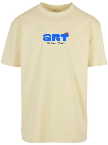 Mister Tee T-Shirt kurzarm in softyellow