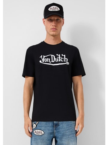 QS T-Shirt in 99D0_schwarz