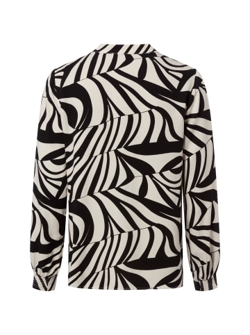 More & More Bluse in ecru schwarz