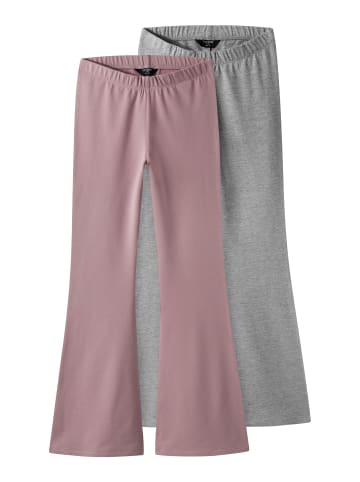 TWO SOON 2er-Pack Bootcut-Jeans in Woodrose