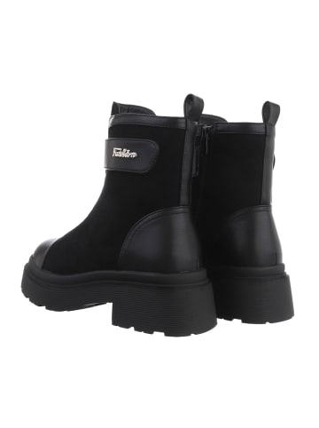 Ital-Design Stiefelette in Schwarz