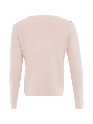 NAEMI Damen Pullover in Dunkelrosa