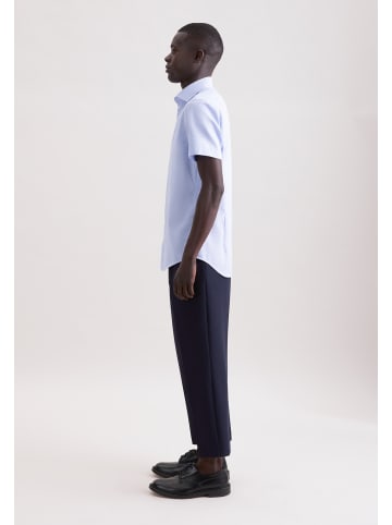 Seidensticker Business Hemd Slim in Mittelblau