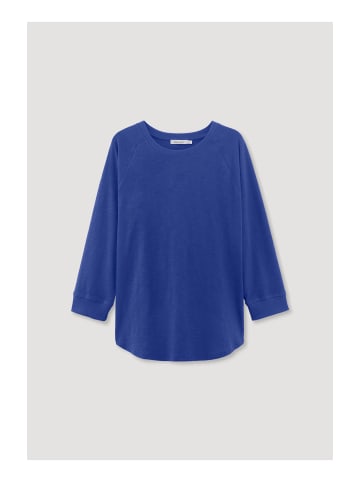 Hessnatur Raglan-Shirt in ultramarine