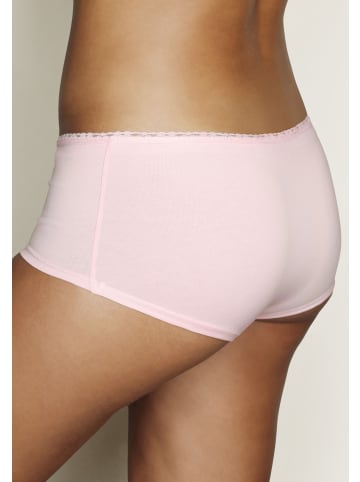 LASCANA Panty in rot, creme, rosa