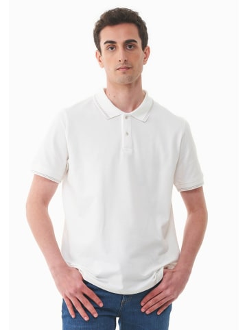 Organication Poloshirt "MOR17800" in Cremeweiß