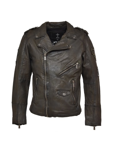 Roberto Geissini Fleming Lederjacke Braun