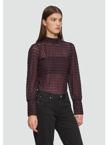 QS T-Shirt in 4988_aubergine