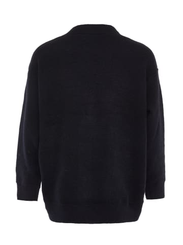 caissa Damen Strickjacke in Schwarz