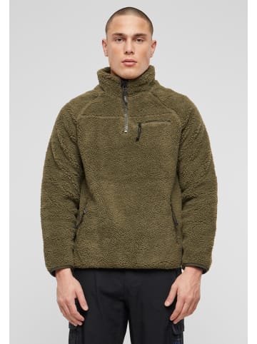 Brandit Zip-Kapuzenpullover in olive