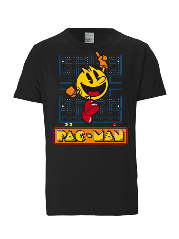 Logoshirt T-Shirt Pac-Man - Jumping in schwarz