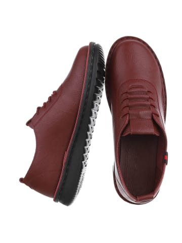 Ital-Design Halbschuh in Rot