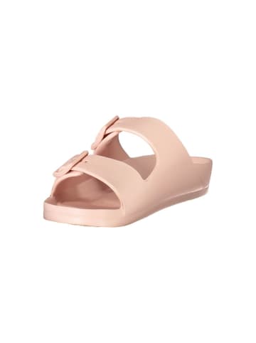 NORWAY 1963 Pink Rosa Kunststoff Damen Pantolette