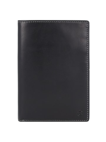 Esquire Dallas Geldbörse RFID Schutz Leder 11 cm in schwarz