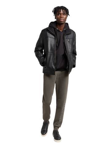 Bruno Banani Lederjacke KLAAS in Schwarz