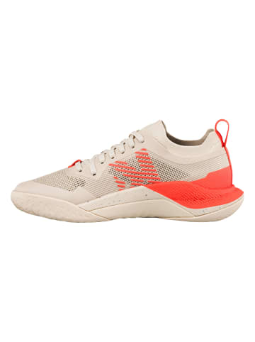 Kempa Hallen-Sport-Schuhe Kourtfly W in beige/fluo rot