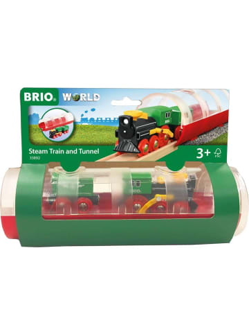 Brio Brio Aktionsspiel Tunnel Box Dampflokzug in bunt