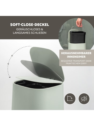 eluno Bad-Accessoires Set VALONA 2tlg. ca. 21 x 25,5 x 21 cm (B/H/T)