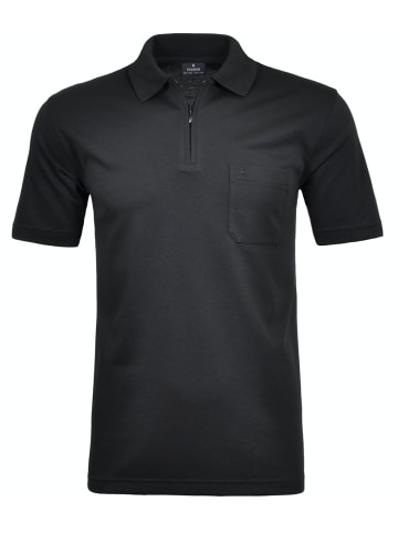 Ragman Poloshirt in Schwarz