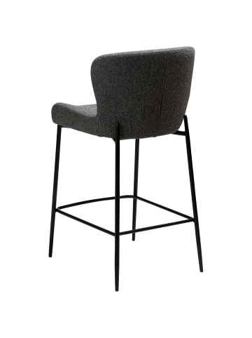 ebuy24 Counterstuhl Glam Dunkel Grau 49 x 58 cm