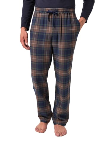 JP1880 Langer Schlafanzug in haselnuss