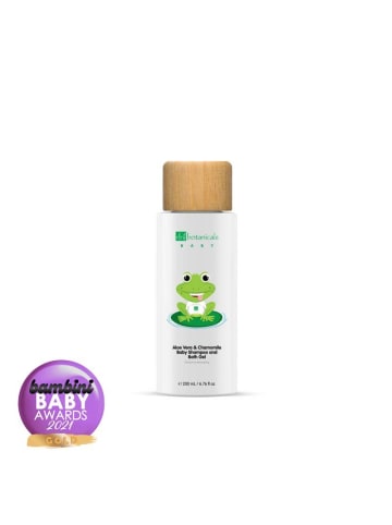 Dr. Botanicals Baby-Shampoo & Duschgel mit Aloe Vera & Kamille 200 ml