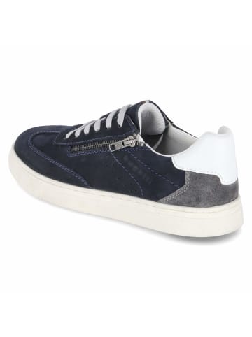 Bugatti Schnürhalbschuh in blau