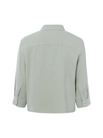 Marie Lund Hemdbluse in schilf