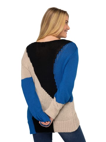 LAURASØN Pullover in graubeige